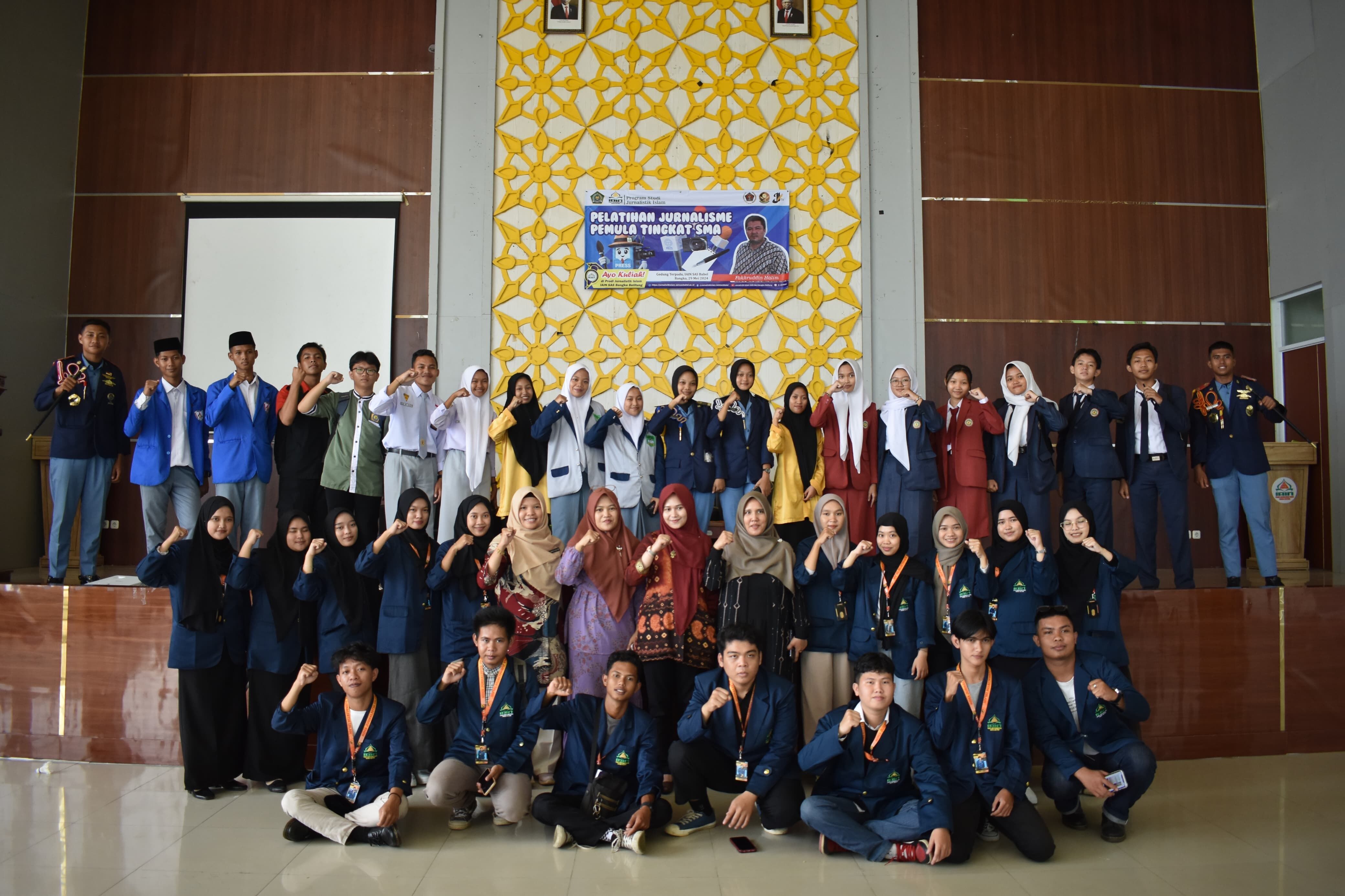 20 Siswa dari 5 SMA Ikuti Pelatihan Jurnalisme Pemula Prodi Jurnalistik Islam