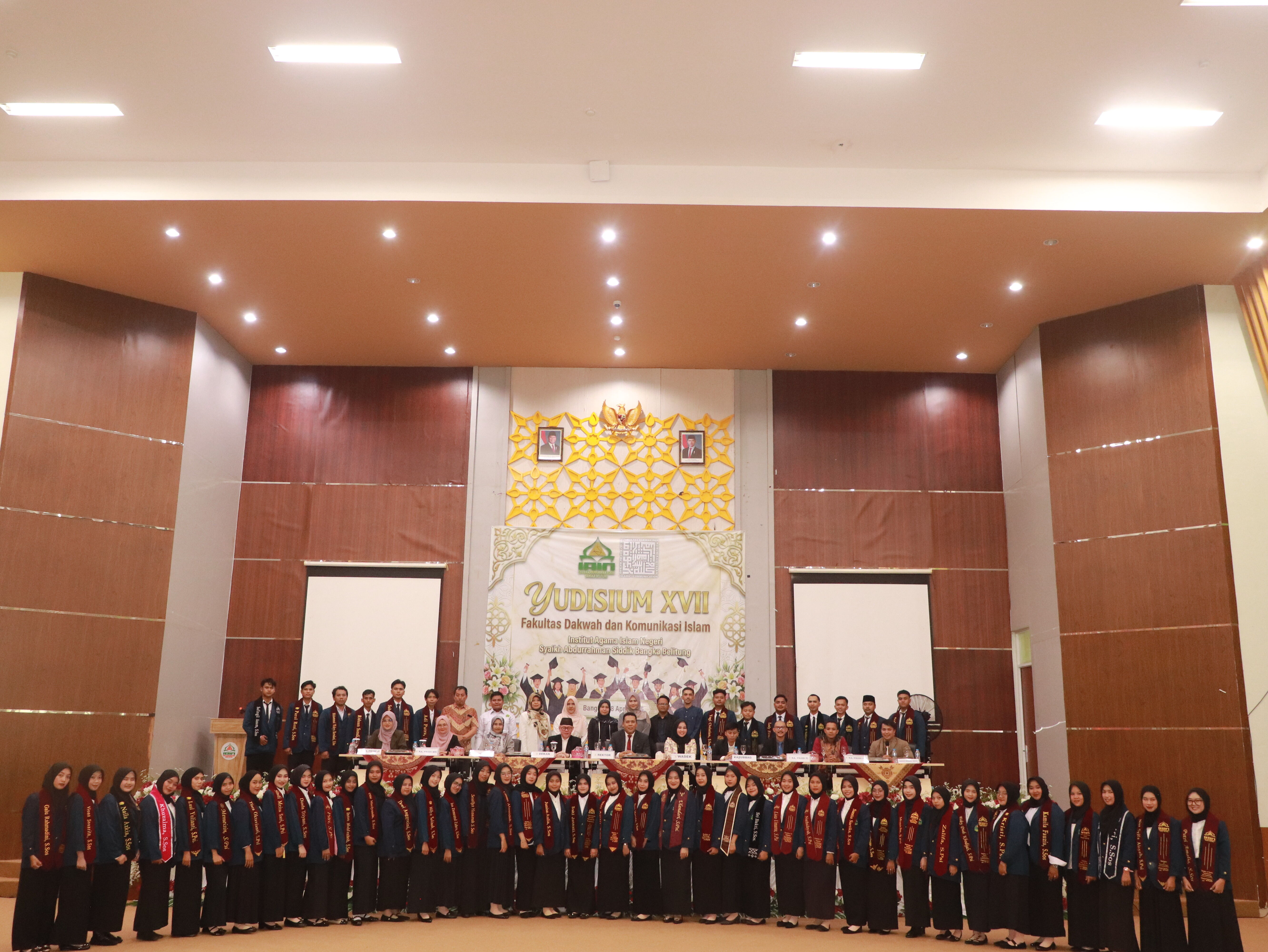 FDKI IAIN SAS Babel Gelar Yudisium XVIII, Rektor Beri Motivasi Lulusan untuk Terus Bertumbuh
