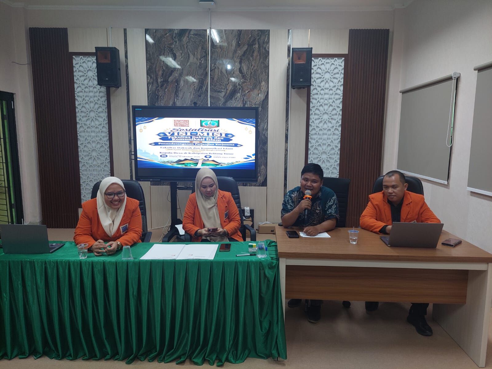 FDKI IAIN SAS Babel Sosialisasikan Visi dan Misi kepada Enam Perwakilan Desa di Belitung Timur