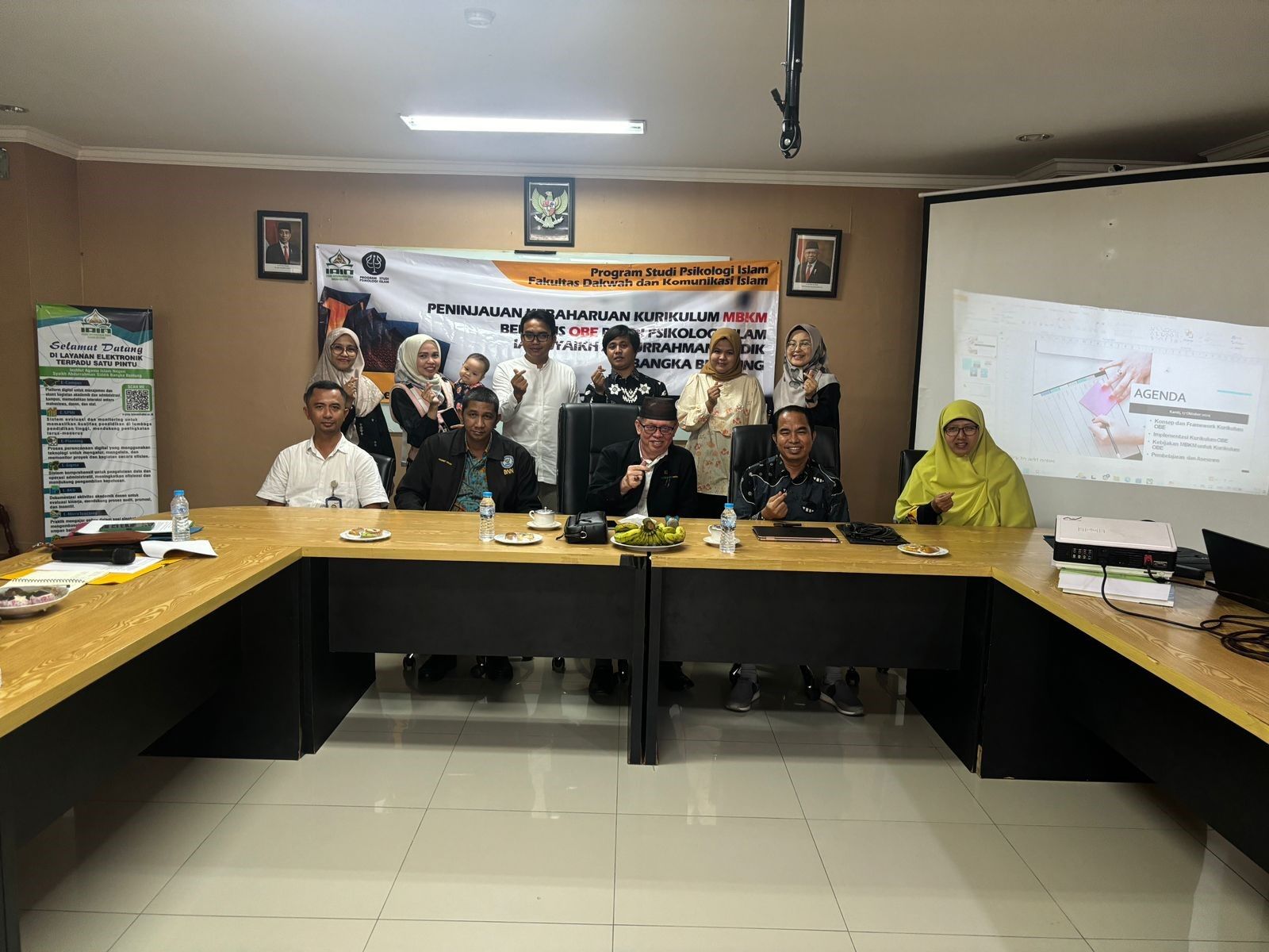 MENYESUAIKAN DENGAN KEBIJAKAN PEMERINTAH,  PRODI PSIKOLOGI ISLAM IAIN SAS BABEL LAKUKAN PENINJAUAN KURIKULUM
