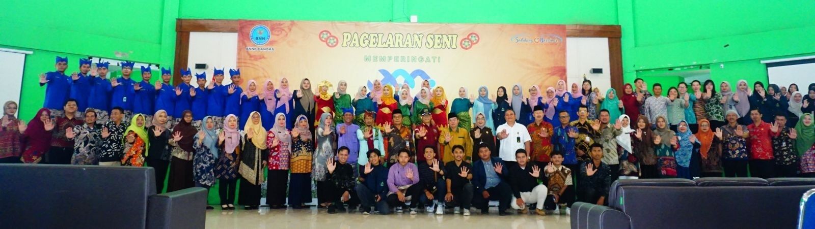 PRODI KPI IAIN SAS BABEL MENJADI PENYELENGGARA HARI ANTI NARKOBA INTERNASIONAL