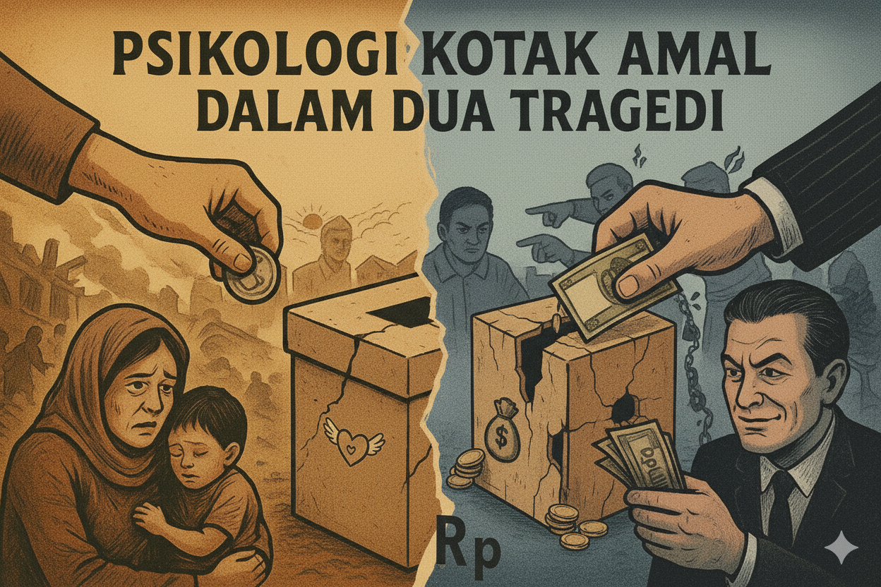 Psikologi Kotak Amal dalam Dua Tragedi