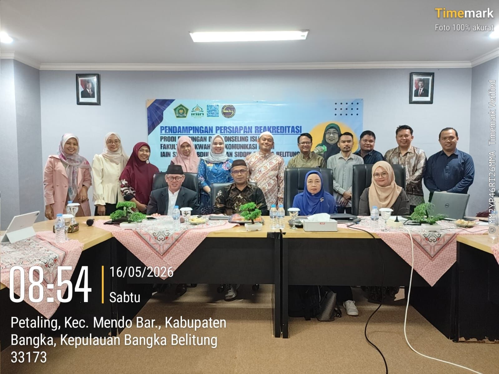 Rektor dan Dekan FDKI membersamai giat pendampingan reakreditasi Program Studi BKI