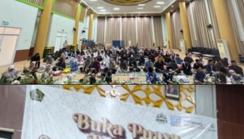 IAIN SAS Babel gelar buka puasa ramadhan bersama. Dekan FDKI sampaikan Tausiah sebelum berbuka