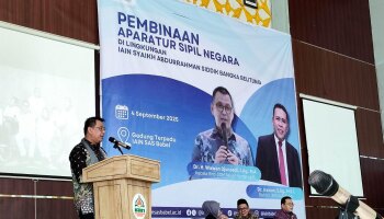 Kabiro SDM Kemenag RI Berikan Pembinaan ASN di IAIN SAS Bangka Belitung