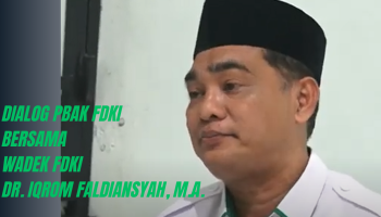 Launching Podcast FDKI KPI Idea Episode 1, Dialog PBAK bersama Wakil Dekan FDKI Dr. Iqrom Faldiansyah, M.A.