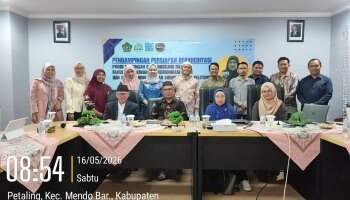 Rektor dan Dekan FDKI membersamai giat pendampingan reakreditasi Program Studi BKI