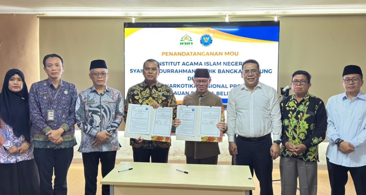 FDKI IAIN SAS Perkuat Sinergi dengan BNNP Babel, Komitmen Kampus Bersih Narkoba